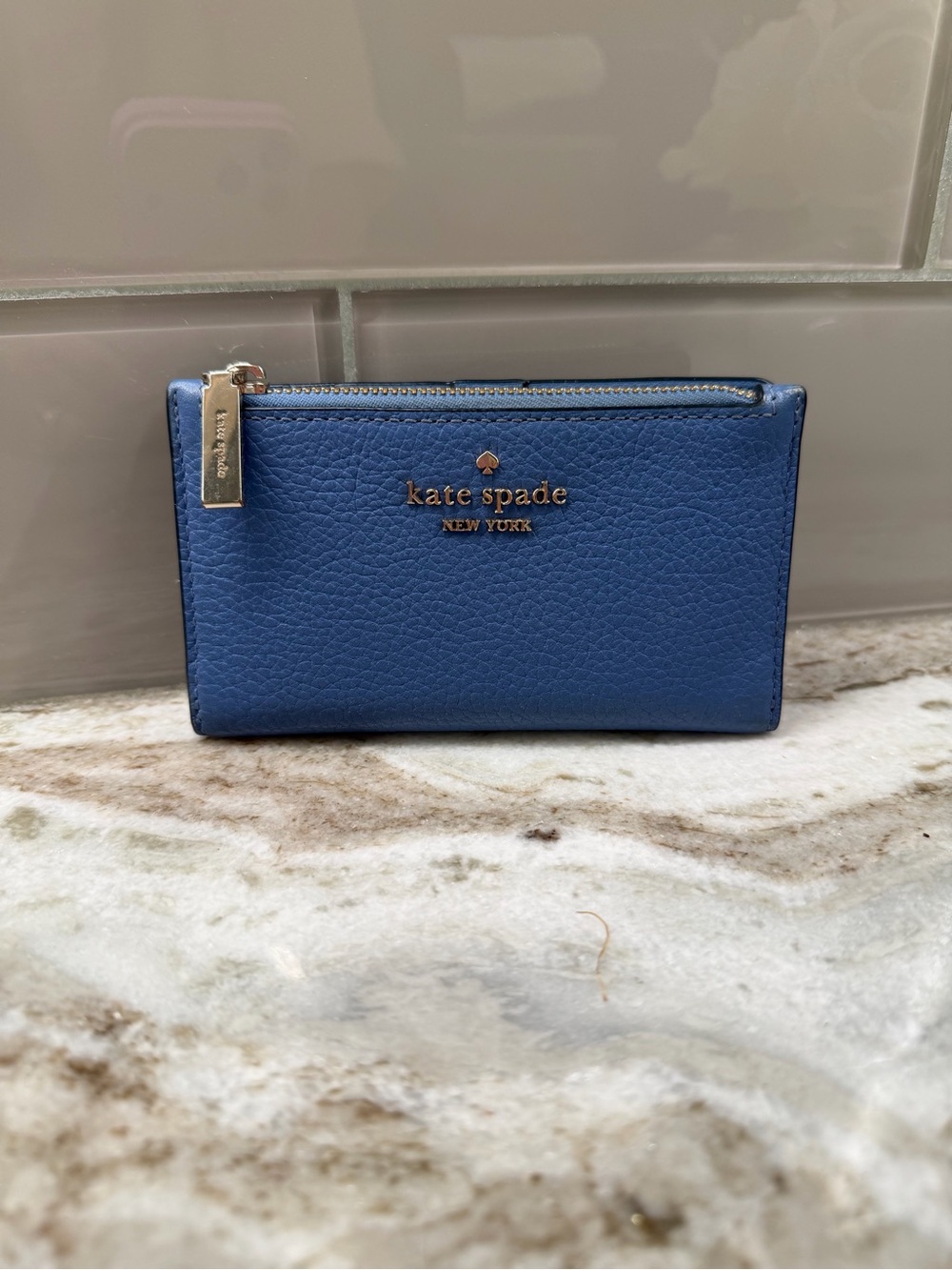 kate spade blue wallet
